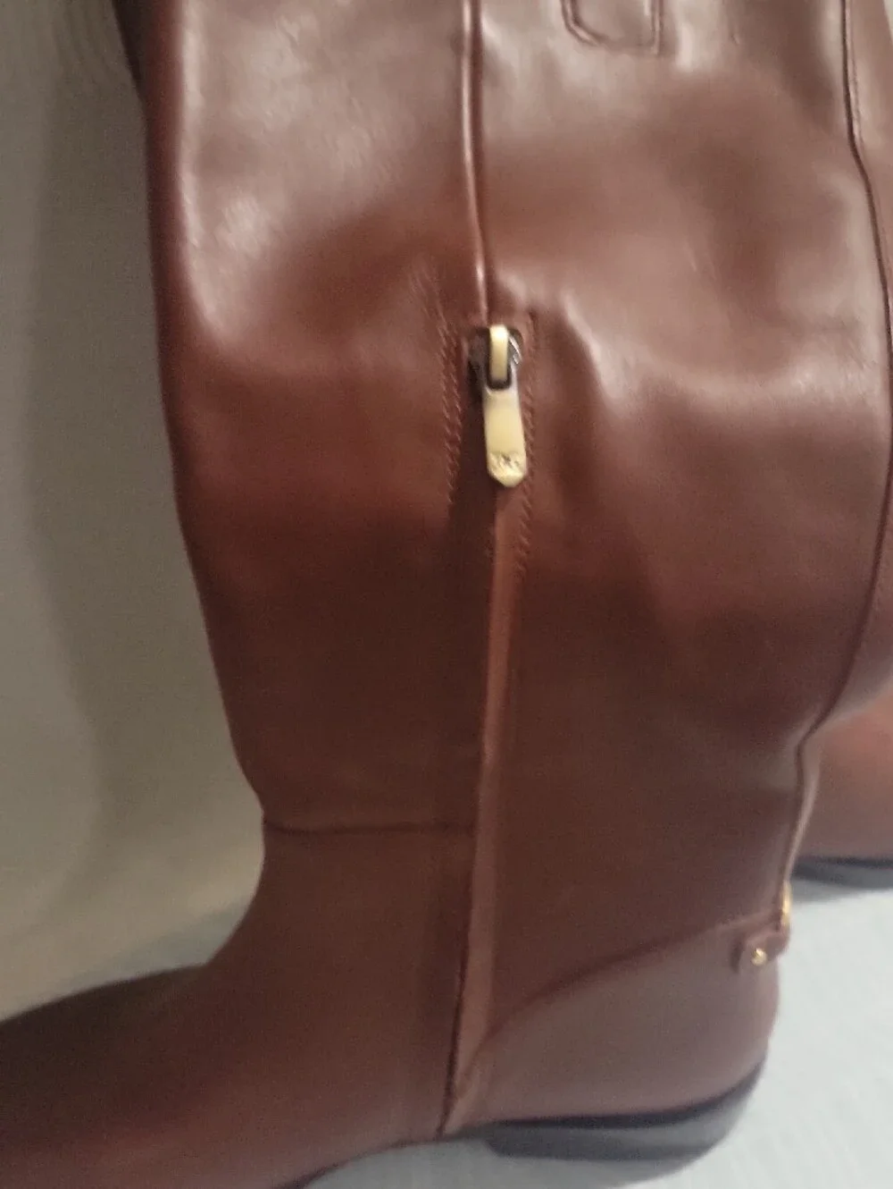 Sam Edelman Tall Brown Leather Over-the-Knee Boots